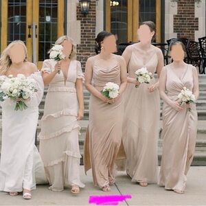 Revelry Champagne Skye Velvet Dress - FREE SHIPPING :)